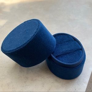 Velvet Ring Box | Navy Blue | Never Used